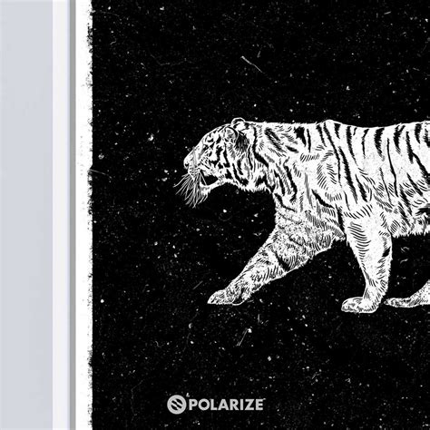 Tiger Print Digital Art – Polarize Design