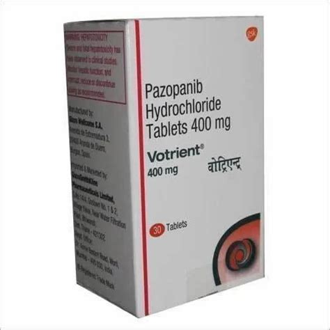 VOTRIENT 400MG At Rs 1600 Bottle Pazopanib Tablet In Nagpur ID