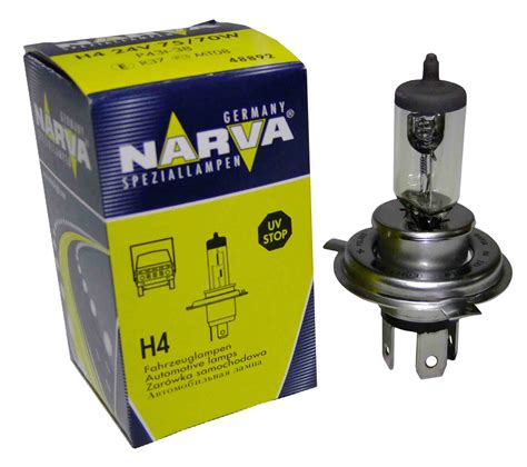 Лампа Narva H4 75/70w 24v