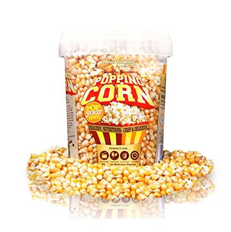 Buy Maccorns Usa Top Grade Popping Corn 1ltr Tub American Popcorn