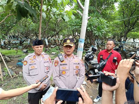 Polsek Candi Sampaikan Duka Cita Atas Meninggalnya Siswa Sman