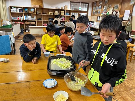 1月14日 夕食 山のふるさと合宿 かじかの里学園