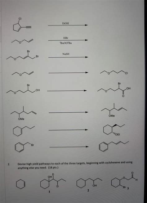 Solved EtOH HB Buoo Bu Br NASH Br Br Br OH OH OME OMe WOEL Chegg