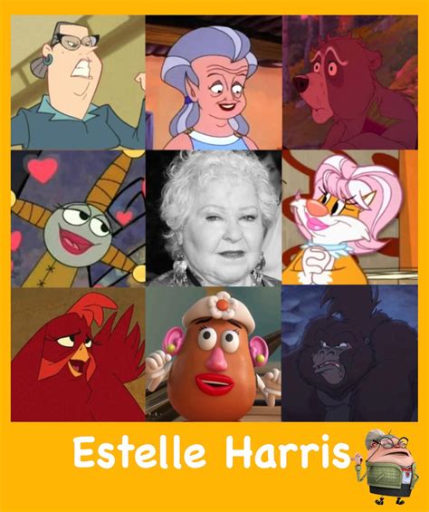 Estelle Harris Voice Collage By Ducklover4072 On Deviantart