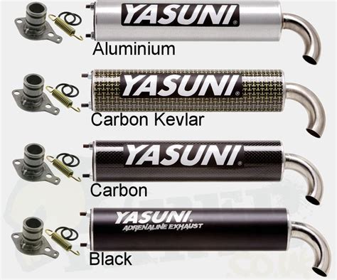 Yasuni Exhaust End Can Silencer Pedparts Uk