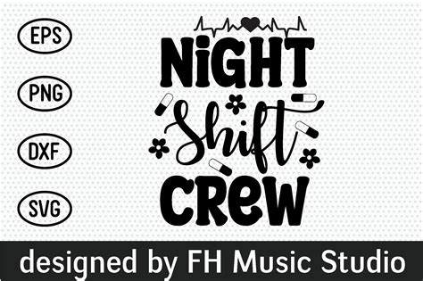 Night Shift Crew Graphic by FH Magic Studio · Creative Fabrica