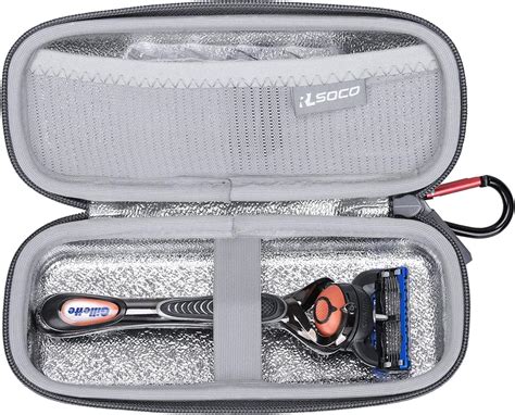 Rlsoco Hard Case Compatible With Gillette Fusion Mach Proglide