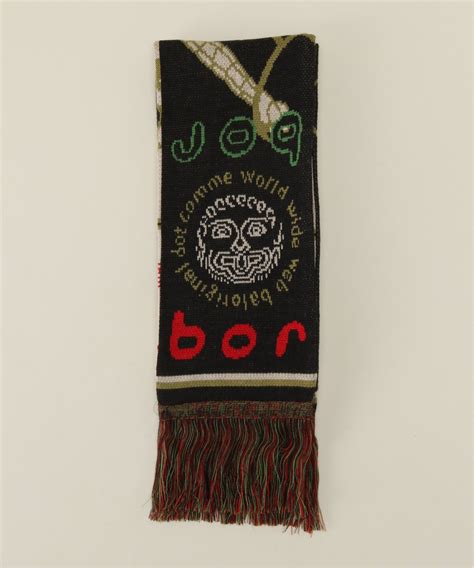 【bal バル】jacquard Knit Soccer Scarf（マフラー）｜boice From Baycrew S（ボイスフロムベイクルーズ）の通販｜baycrew’s Store