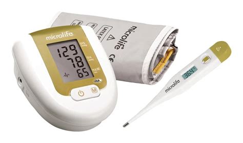 MICROLIFE TLAKOMER DIGITÁLNY BP 3AG1 ZLATÝ automatický s adaptérom na ...