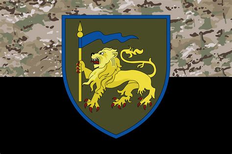 Прапор 60 окремої механізованої Інгулецької бригади (60 ОМБр) ЗСУ ...