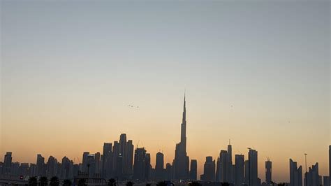 Sunset with Dubai Skyline : r/DubaiPics