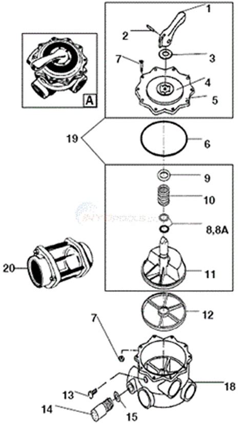 Hayward Vari-flo Xl Valve Parts Diagram