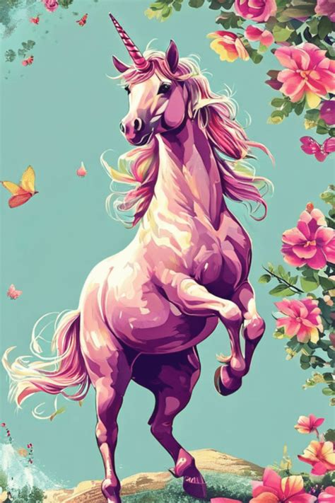 Beautiful Unicorn Clip Art Designs Masterbundles