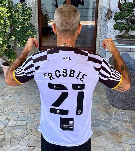 Port Vale Football Club’s Instagram photo: “📸 #PVFCxRW @robbiewilliams ...