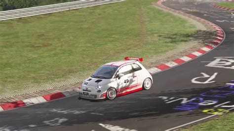 Abarth 500 Assetto Corse Abarth Nordschleife Endurance Walking