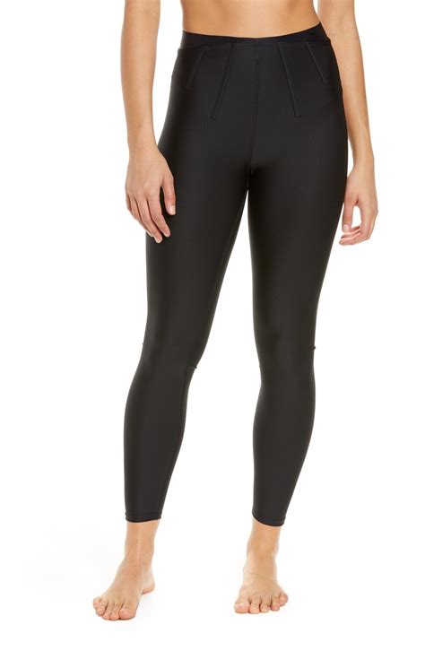 Alo Airlift 7 8 Corset High Waist Leggings Black Editorialist