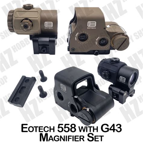 Eotech 558 With G43 Magnifier Set Holographic Sight Hz Hobby Lazada Ph