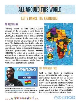 Teach Kids About Ghana – "Dance the Kpanlogo" -- All Around This World