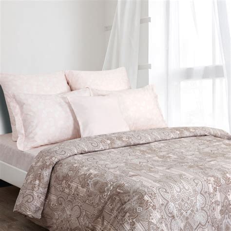 Постельное белье Elegancia, перкаль коричневый Коричневый купить по ...