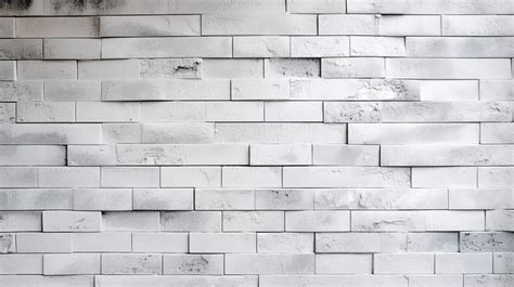 Ceramic Tile Pattern Wall Texture Featuring White Light Brick Tiles ...