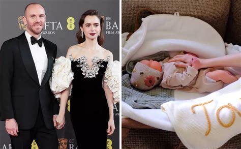Lily Collins anuncia la llegada de su primer bebé: Tove Jane McDowell