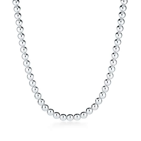 Tiffany Hardwear Ball Necklace In Sterling Silver Tiffany And Co Uk