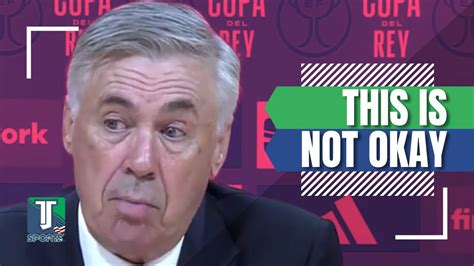 Carlo Ancelotti GOT ANGRY After Real Madrid S SUFFERED VICTORY Against