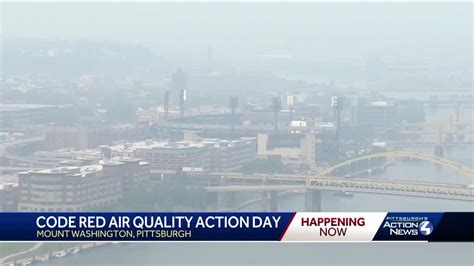 Code Red Air Quality Day Declared For All Of Pennsylvania Youtube