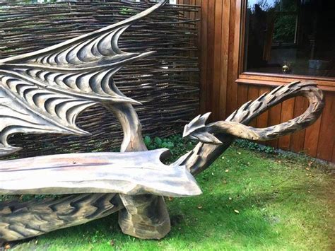 Igor Loskutows Dragon Bench Is A Drool Worthy Wooden Sculpture