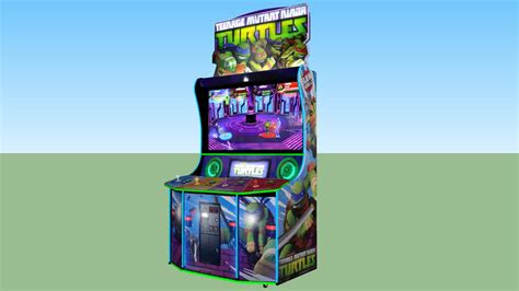 Teenage Mutant Ninja Turtles Arcade Cabinet Dimensions