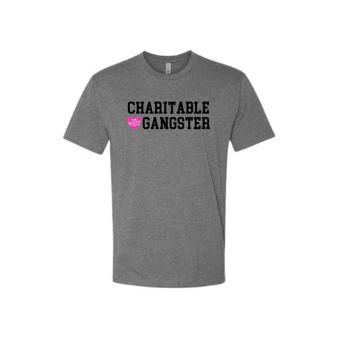 Charitable Gangster Shop by The Just One Project – Charitable Gangster