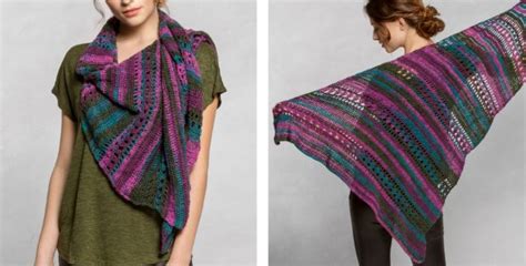 Tantalizing Trellis Crocheted Shawl [free Knitting Pattern]