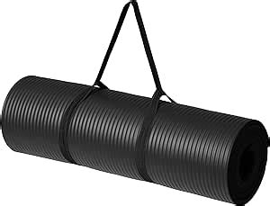 Amazon Basics Extra Thick Exercise Yoga Gym Floor Mat With Carrying