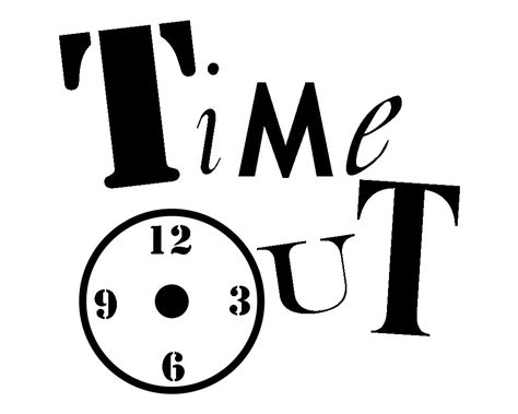 Time Out Clip Art