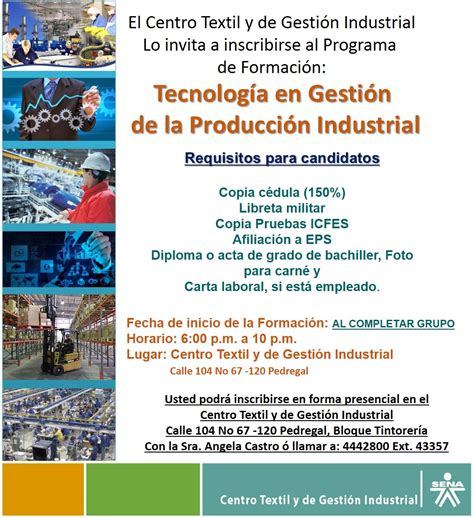 Centro Textil Y De Gestion Industrial Sena Regional Antioquia