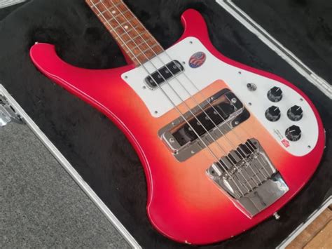 Rickenbacker 4003 Bass Fireglo With Case Victor Litz