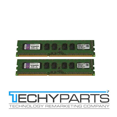 Kingston Gb Kit Of X Gb Rx Ddr Pc E Ecc Udimm