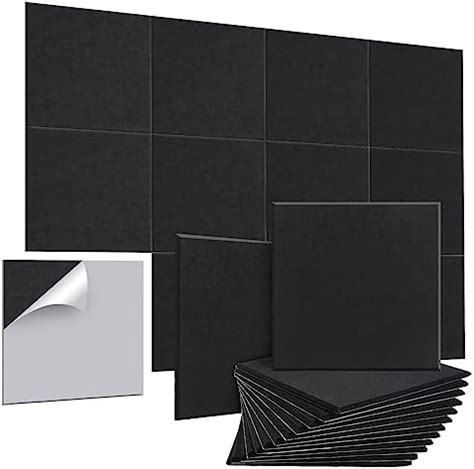 Acoustic Panels Agptek Packs Self Adhesive Acoustic Panels