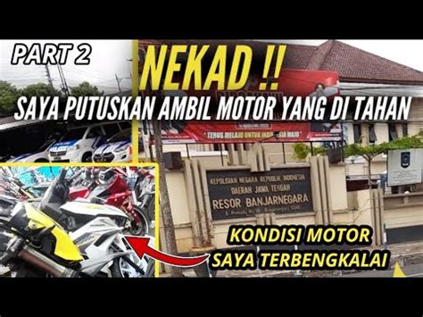 Akhirnya Saya Putuskan Untuk Menggambil Motor Vario 125 Saya Yang Di