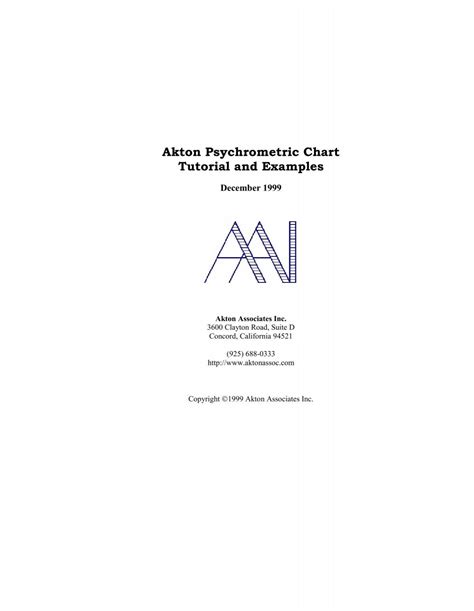 Akton Psychrometric Chart Tutorial And Examples Aktonassoc