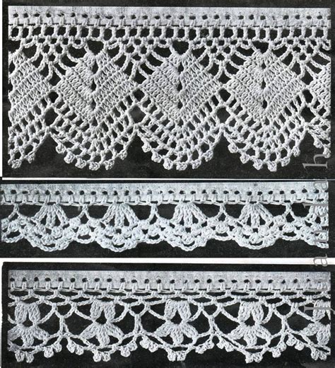 Entire Book Of Vintage Crochet Edgings 1940s Pdf Patterns 47 Etsy