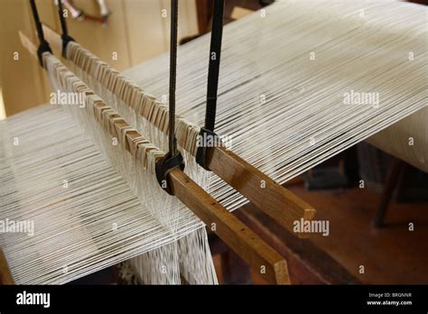 vintage weaving machine Stock Photo - Alamy