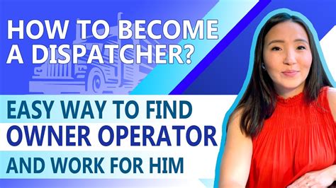 How To Become A Truck Dispatcher Easy Way Find Owner Operator And