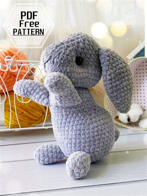 Easy Plush Bunny Lelya Pdf Amigurumi Free Pattern Lovelycraft