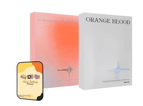 Buy ENHYPEN ORANGE BLOOD Album [KSANA Ver. + KALPA Ver. 2 Album Set ...