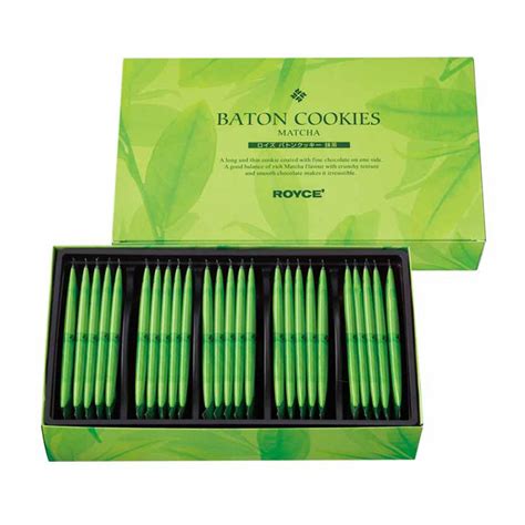 Japan Direct Mail ROYCE Baton Cookies Matcha Green Tea 25pcs Weee