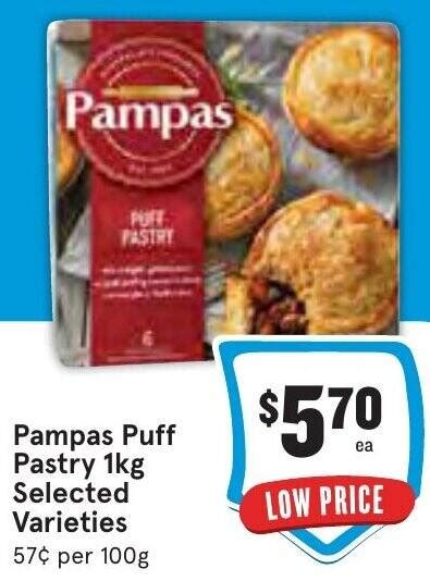 Pampas Puff Pastry 1kg Offer At Ritchies