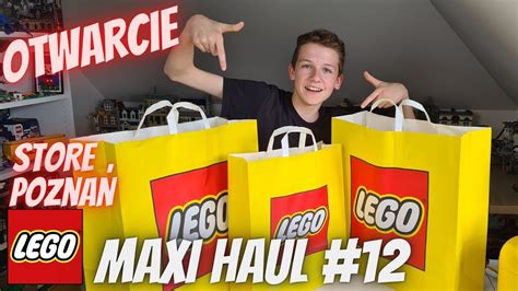 Lego Haul Maxi Zakupy Na Otwarcie Lego Store Pozna Rekord