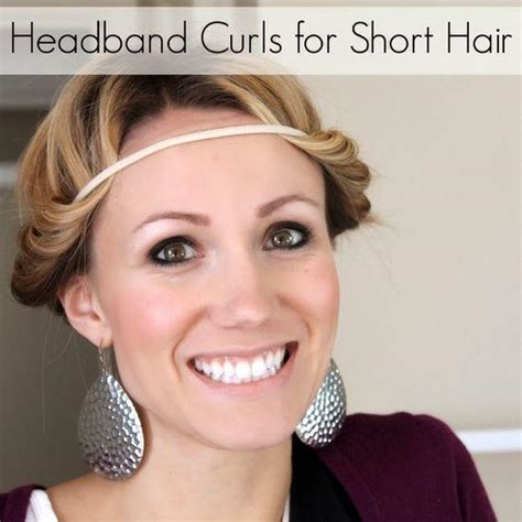 Heatless Curls for Short Hair Tips - Overnight Curling Techniques ...