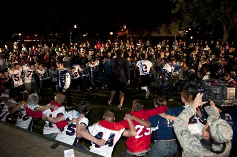 High School Pep Rally Inspires Spirit In Students Spangdahlem Air